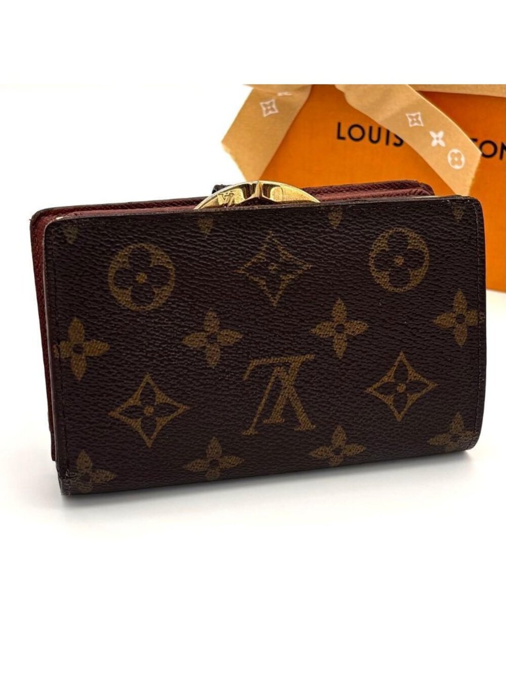 Louis Vuitton Monogram Viennois Folded Wallet Compact Bifold - Picture 2 of 10